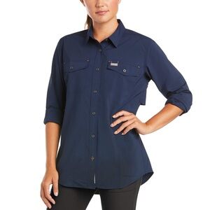 Ariat Rebar Made Tough VentTEK DuraStretch Work Shirt size small